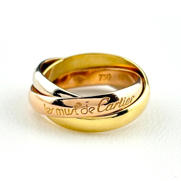CARTIER Gold Trinity Ring - Picture 2 of 5